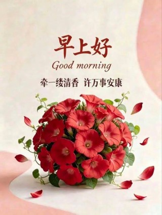 人的命天注定，是你的，永远在身边； 不是你的，拥有是短暂，早安