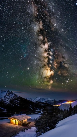 《浅蓝色天空中的星》