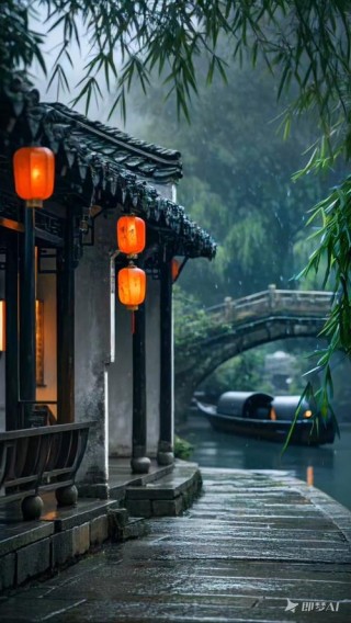 烟飘萧萧江南雨