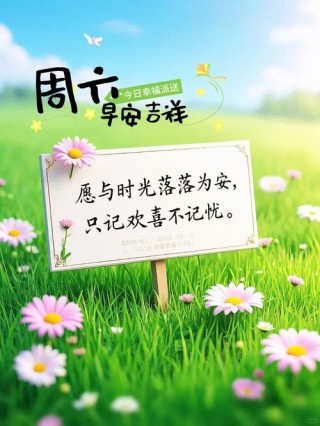 一天一天，日子简简单单；一年一年，生活平平淡淡，祝幸福每一天