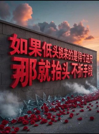 人生——就是低头与抬头