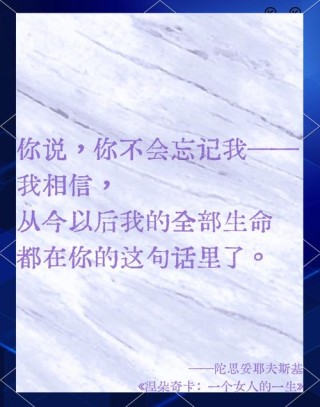 陀思妥耶夫斯基经典语录