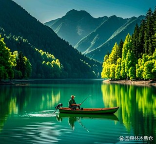 做一叶小舟静静地泛波湖上