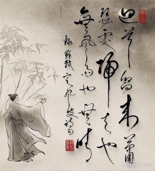 梢影细从茶碗入,叶声轻逐篆烟来