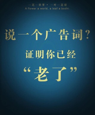 那些年经典的广告语，看过的证明你已经老了