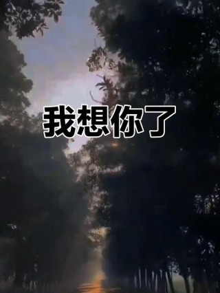 我在想你
