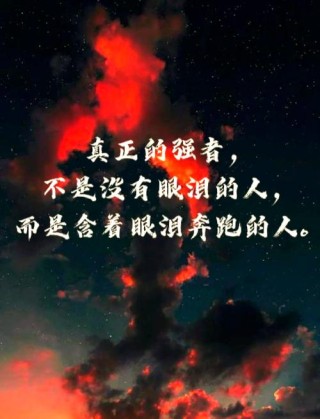 10句励志语录：输得起，才会赢得到！