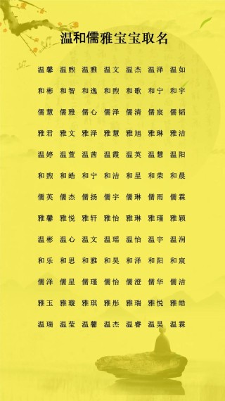 取名