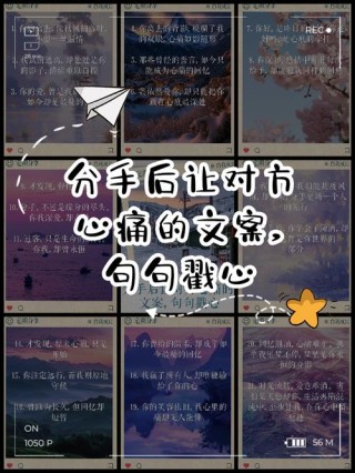 分手后想挽回，让对方回心转意的情话