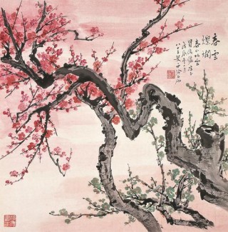 待到山花烂漫时，她在丛中笑 （打一亚洲国家名）