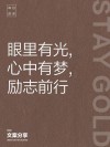 那些发着光的励志句子：即使生活低到尘埃里，梦想也要举得高高的