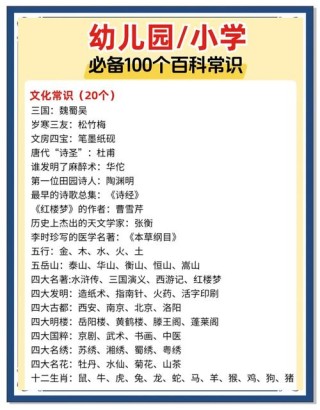 国学常识那些事