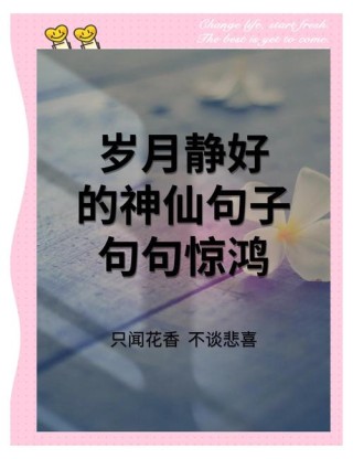 期许岁月静好