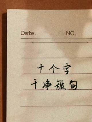 十个字干净短句，一语道破，十言尽意。