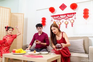 家人在一起才是幸福年