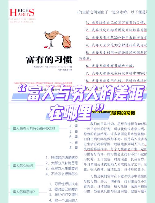 培养百万富翁的一些“富有的习惯” 第1张 培养百万富翁的一些“富有的习惯” 第1张