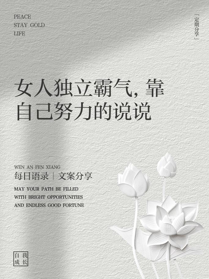 成熟魅力女人励志语录（成熟女人魅力四射的句子）  第1张