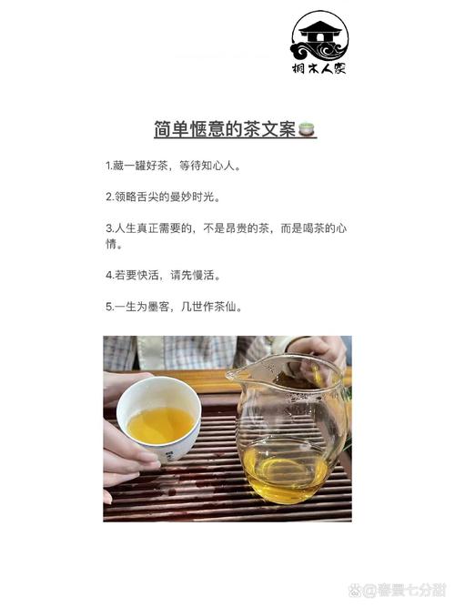 文案短句关于茶叶的 茶叶暖心简短文案  第1张