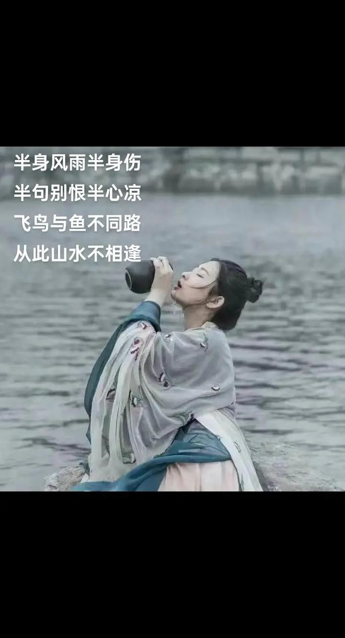 唯美意境伤感古风句子：一个人，一座城，一生心疼  第1张