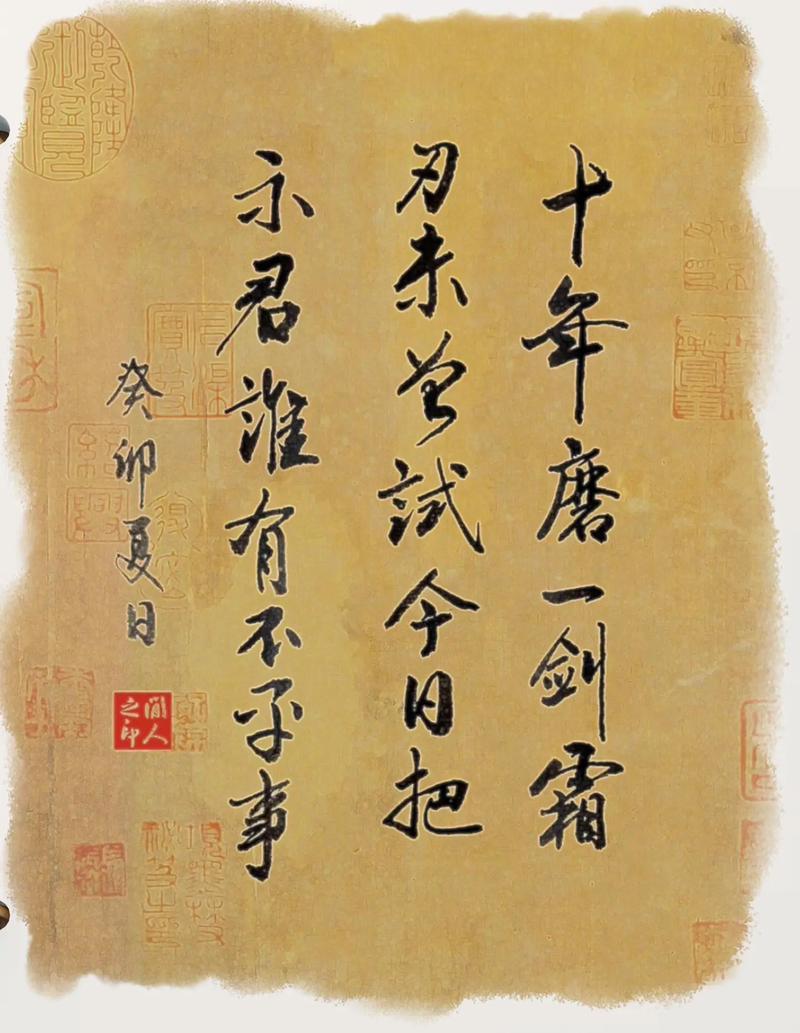 十年磨剑只为剑指天下  第1张