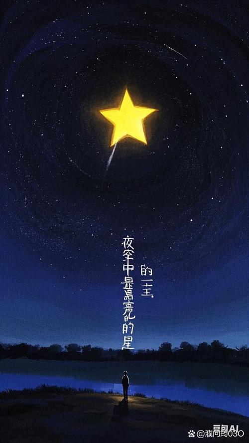 夜空中最亮的星，请照亮我前行  第1张