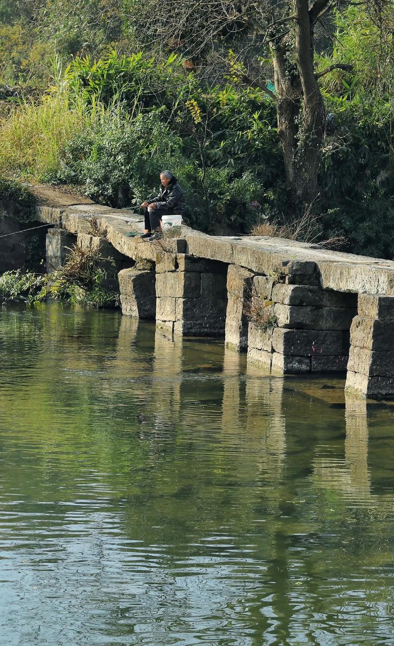 记忆中的石板桥  第1张