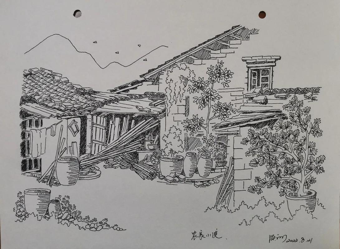 农院素描  第1张