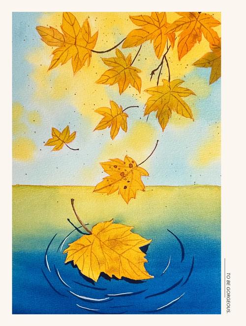 描绘树叶凋零的美  第1张