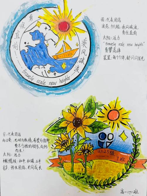 班训班徽班级格言 高雅有寓意的班名班徽班训  第1张