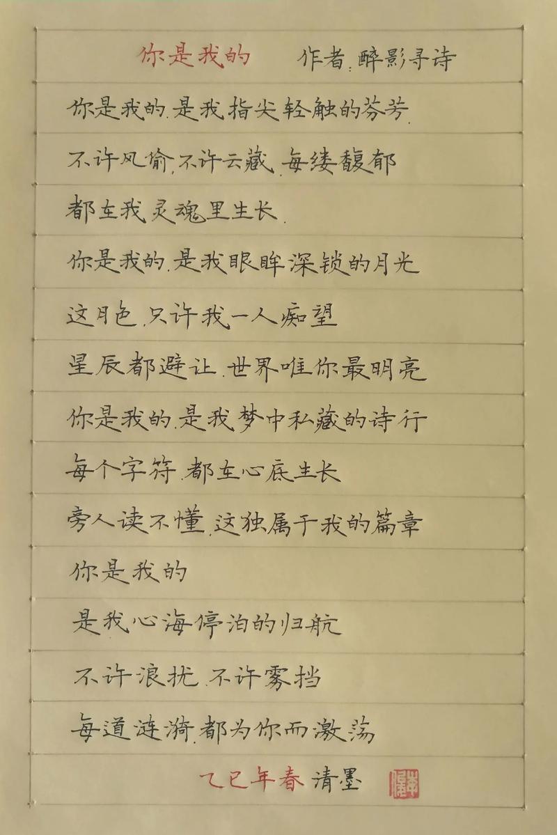 你是我诗中最美的句子  第1张