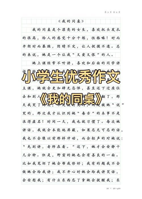我的同桌  第1张