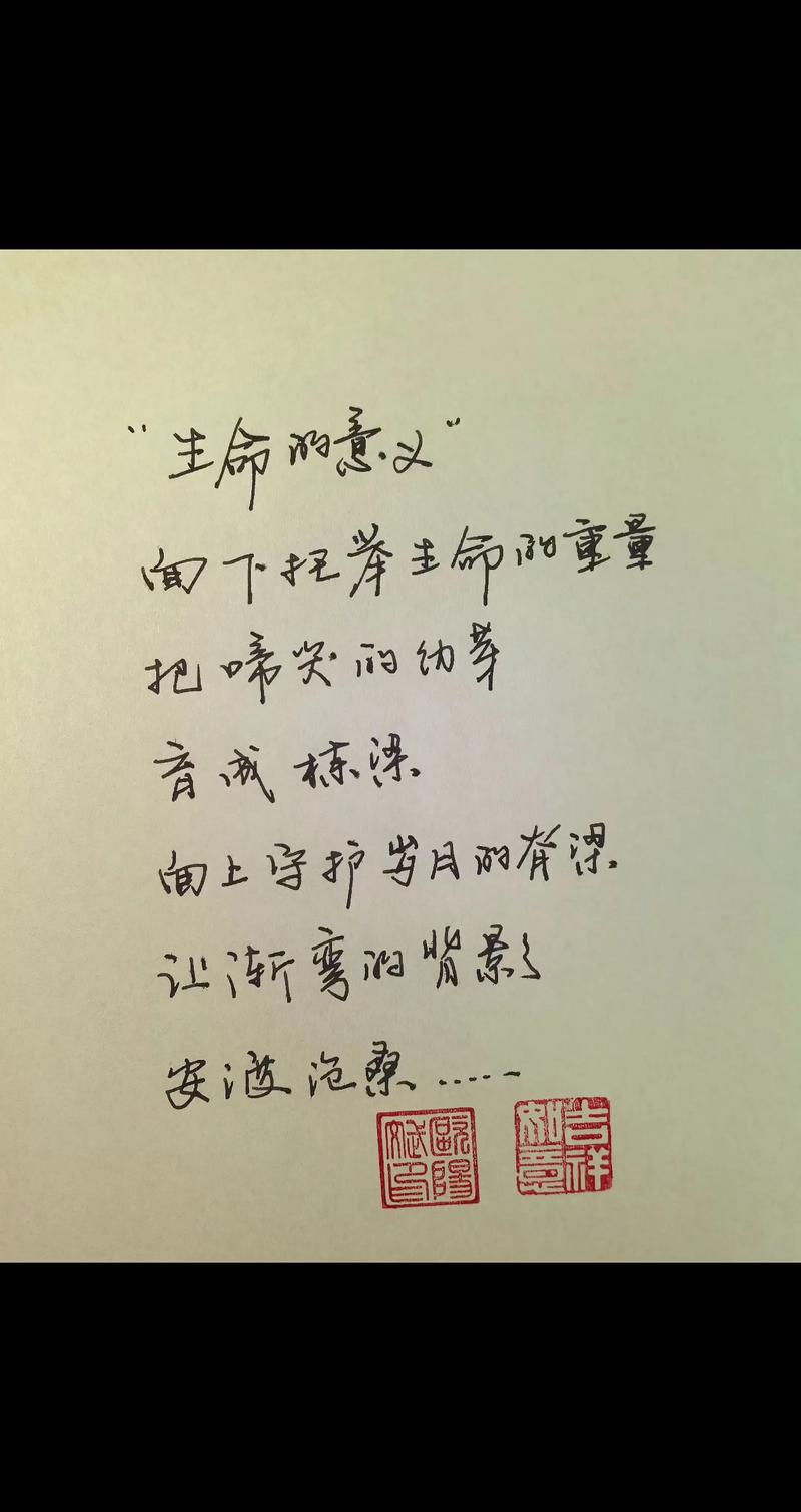 一点感悟‖生命的意义  第1张