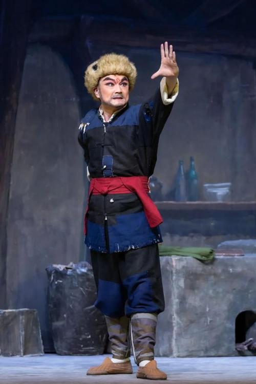 雪原里的野台子戏 第1张 雪原里的野台子戏 第1张