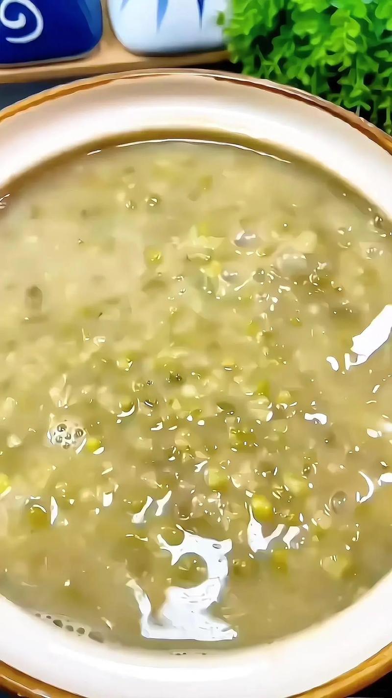 儿时的绿豆粥  第1张