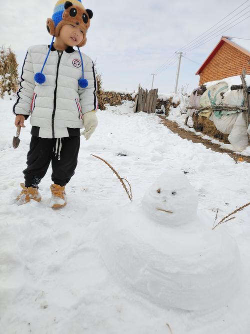 儿时的雪天  第1张
