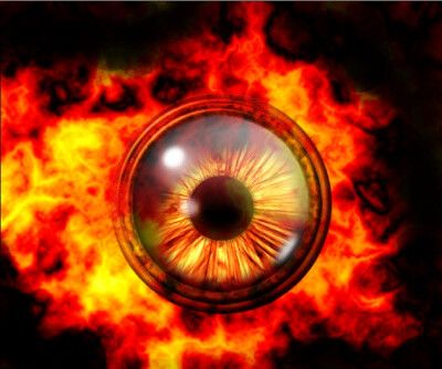 一双燃烧的眼睛  第1张