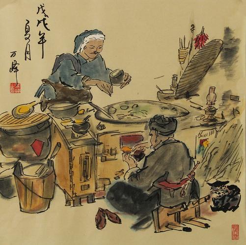 年画里的乡愁  第1张