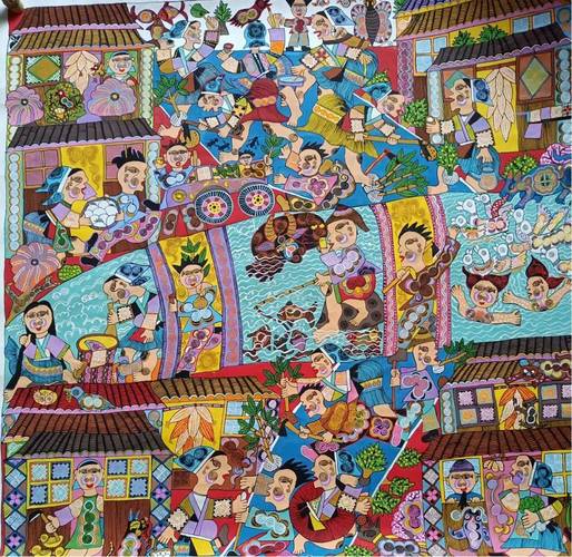 如今家乡也能办世界级的高端画展  第1张