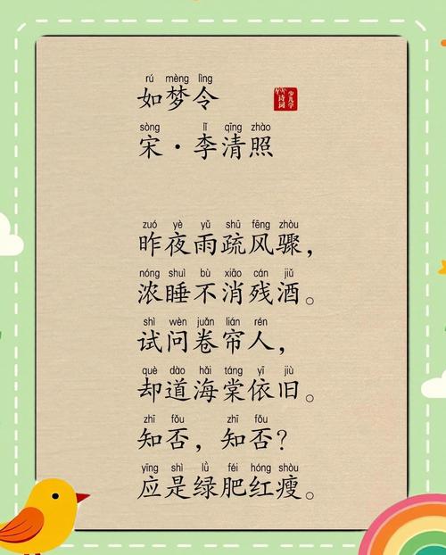 《如梦令·春思》  第1张