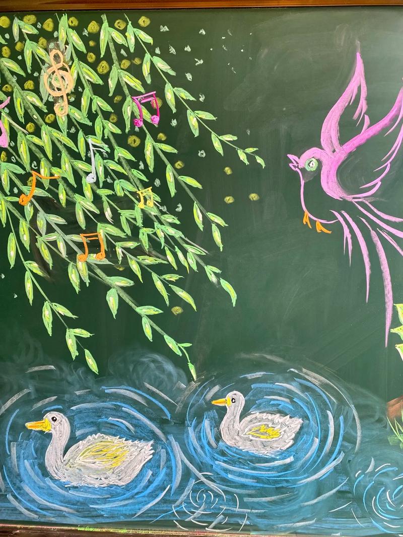 温暖的粉笔字  第1张