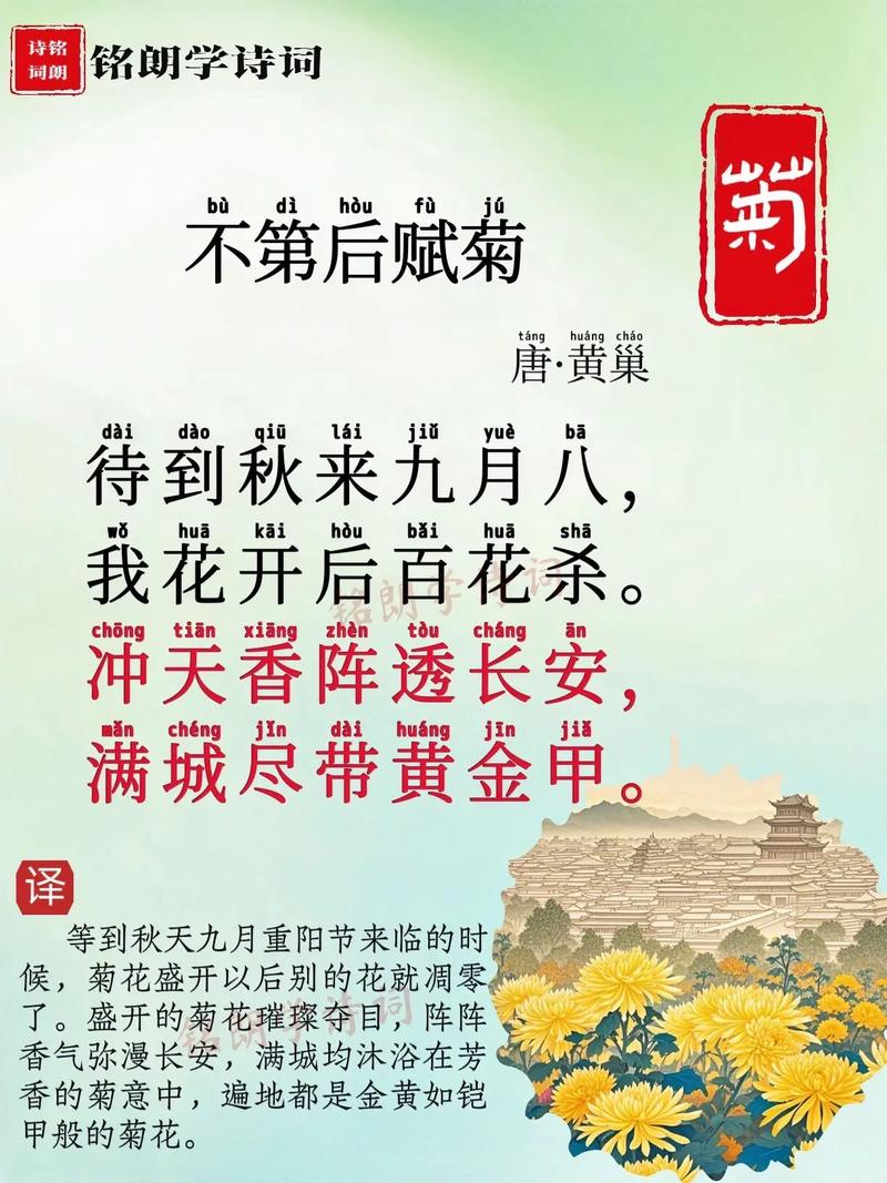 休说醉不负菊黄  第1张