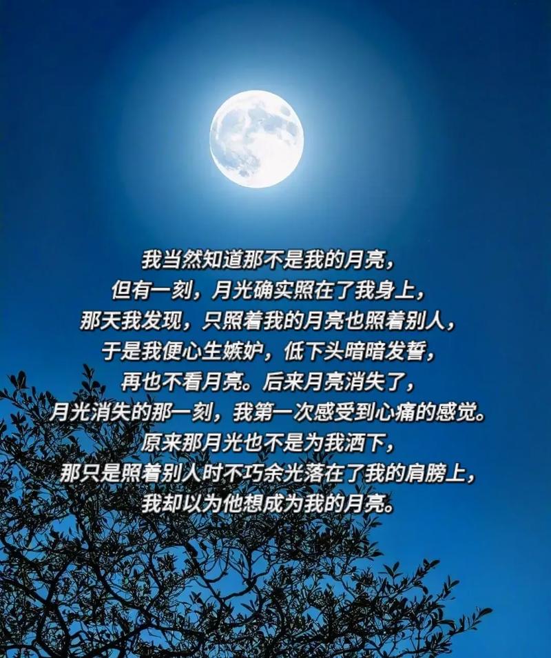 把月亮嚼碎了，就变成了漫天的星星  第1张