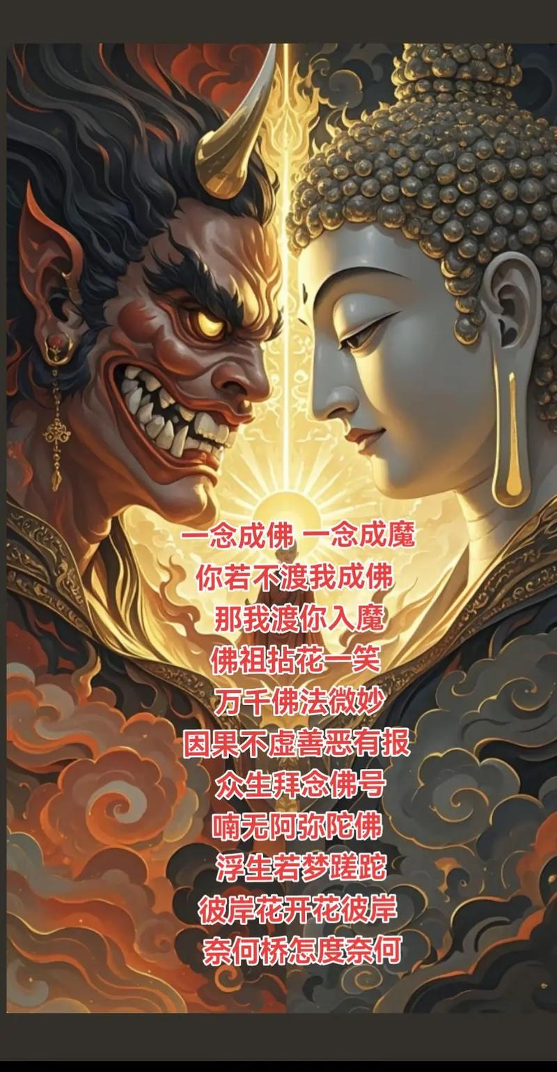 我要为佛天下无魔，我要为魔佛奈我何，还有比这霸气的话？  第1张