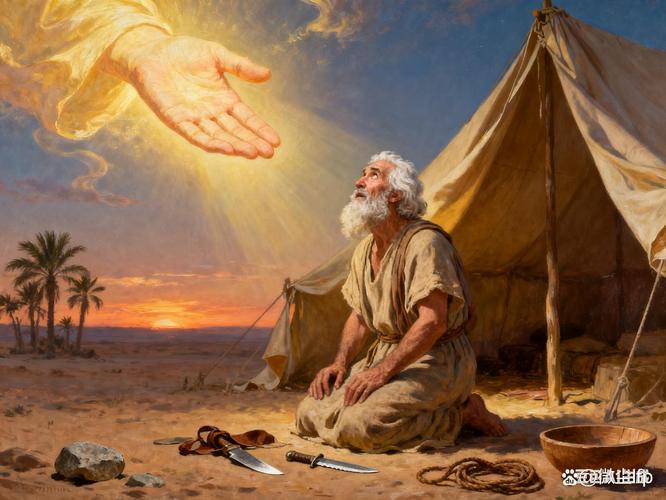 圣经创世记第二十七章  第1张