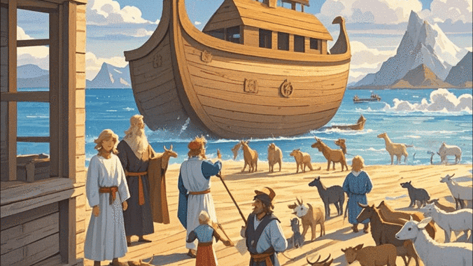 圣经创世记第十九章  第1张