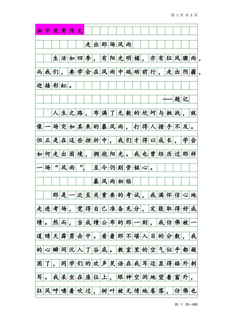 【“挫折与成长”类作文】《_____是这样炼成的》：指导+范文  第1张