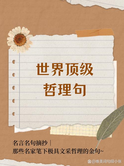 世界顶级哲理句，世界顶级哲理句，探寻人生真谛的智慧之语。  第1张