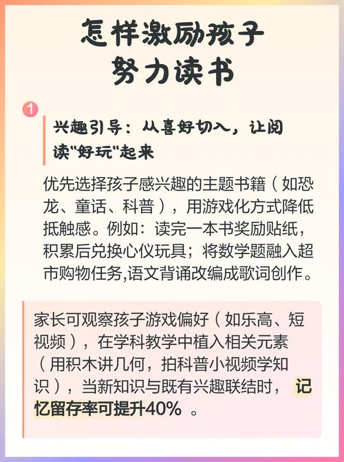 如何激励孩子努力读书,激励孩子努力读书的五个有效方法 第1张 如何激励孩子努力读书,激励孩子努力读书的五个有效方法 第1张