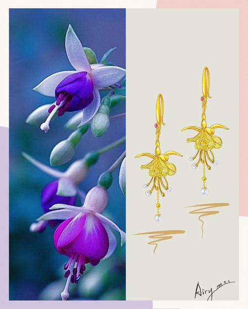 从古风插画中欣赏古代珠宝的美，这才是巧夺天工的设计，自然之美  第1张