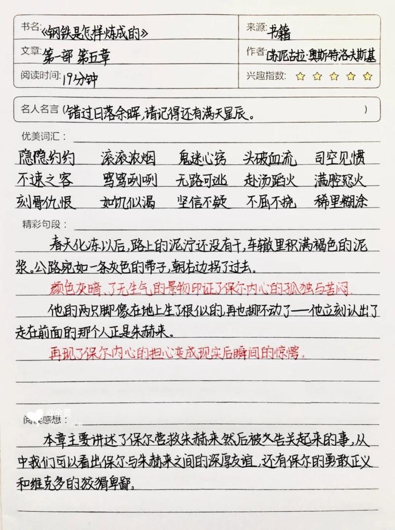 钢铁是怎样炼成的摘抄，钢铁是怎样炼成的摘抄精选标题，，炼就坚韧之路，钢铁的诞生  第1张